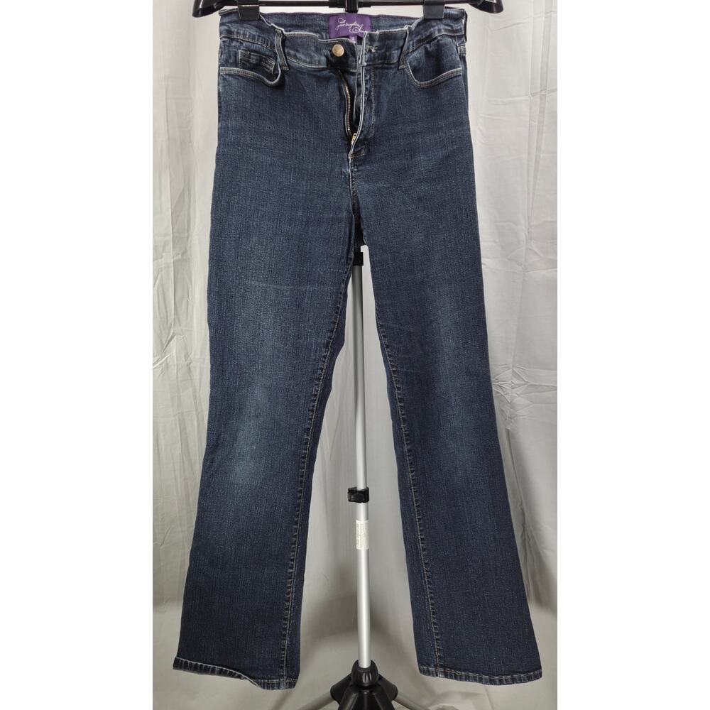 Not Your Daughter’s Jeans NYDJ Lift Tuck Bootcut Jeans Women Size 12 Dark Wash - Picture 3 of 11